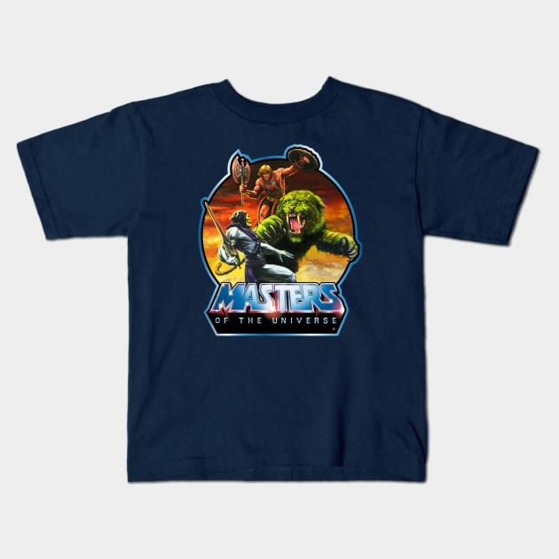 Masters Of The Universe Kids T-Shirt by Chewbaccadoll